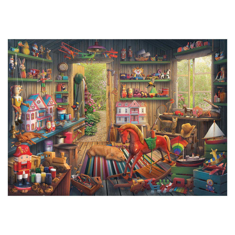 Afbeelding laden in galerijviewer, Ravensburger Puzzel Nostalgisch Speelgoed, 1000st.
