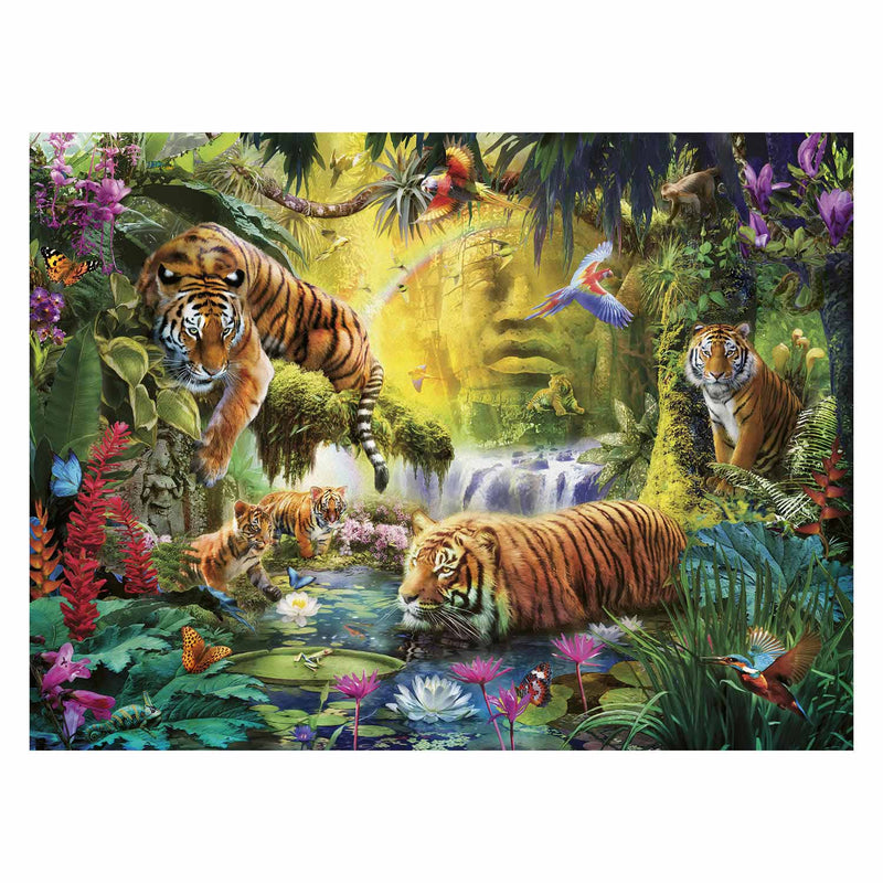 Afbeelding laden in galerijviewer, Ravensburger - Puzzel Idylle bij de Waterplaats 1500st.

