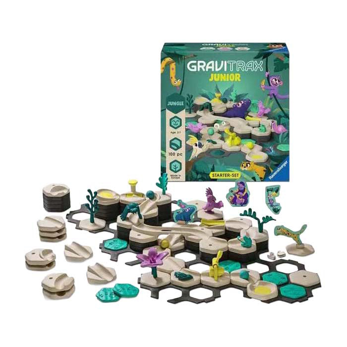 Afbeelding laden in galerijviewer, Gravitrax ravensburger - junior starter-set l – jungle thema
