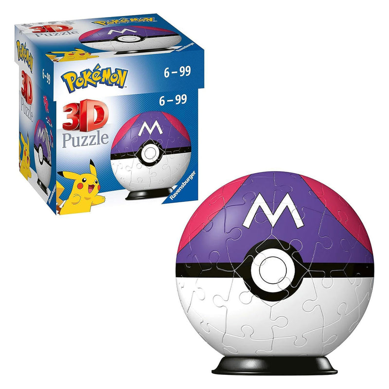 Afbeelding laden in galerijviewer, Ravensburger pokémon masterbal 3d puzzel
