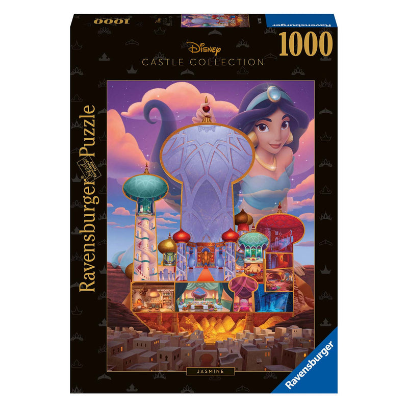 Afbeelding laden in galerijviewer, Ravensburger Castles Jasmine Legpuzzel, 1000st.
