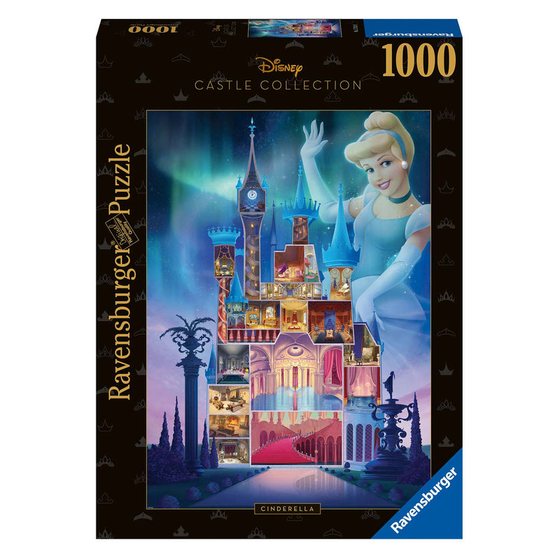 Afbeelding laden in galerijviewer, Ravensburger Castles Cinderella Legpuzzel, 1000st.
