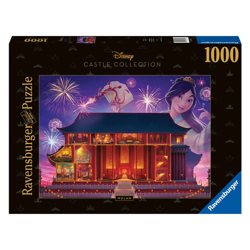 Afbeelding laden in galerijviewer, Ravensburger castles mulan legpuzzel, 1000st.
