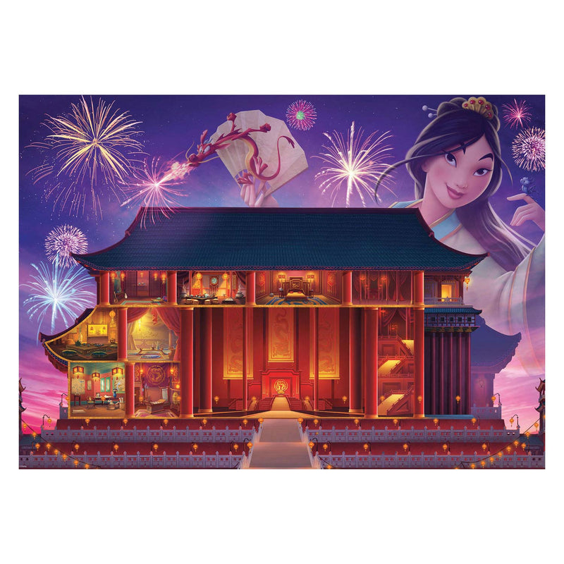 Afbeelding laden in galerijviewer, Ravensburger castles mulan legpuzzel, 1000st.
