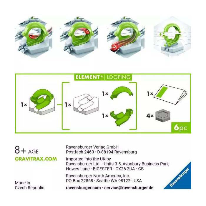 Afbeelding laden in galerijviewer, Ravensburger gravitrax uitbreidingsset element looping

