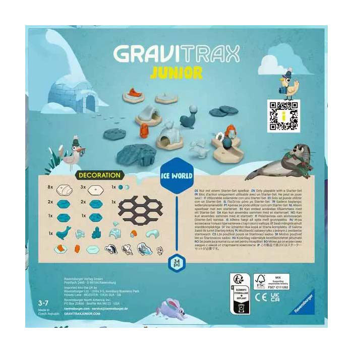 Afbeelding laden in galerijviewer, Ravensburger gravitrax junior uitbreidingsset ijs
