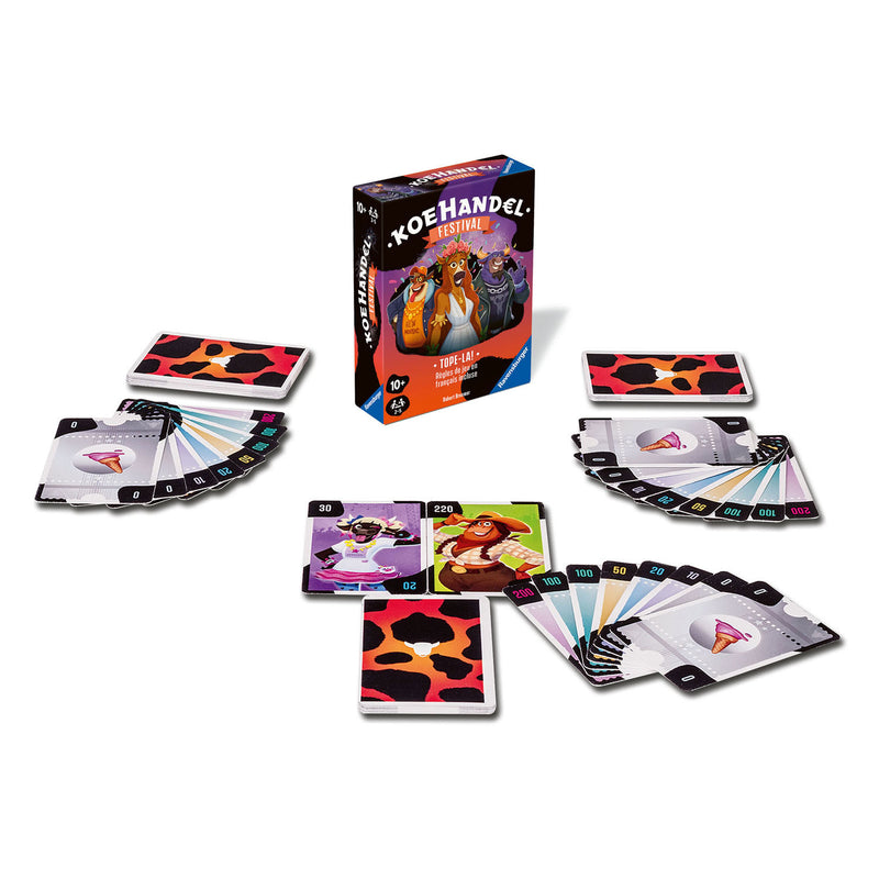 Afbeelding laden in galerijviewer, Ravensburger koehandel festival kaartspel
