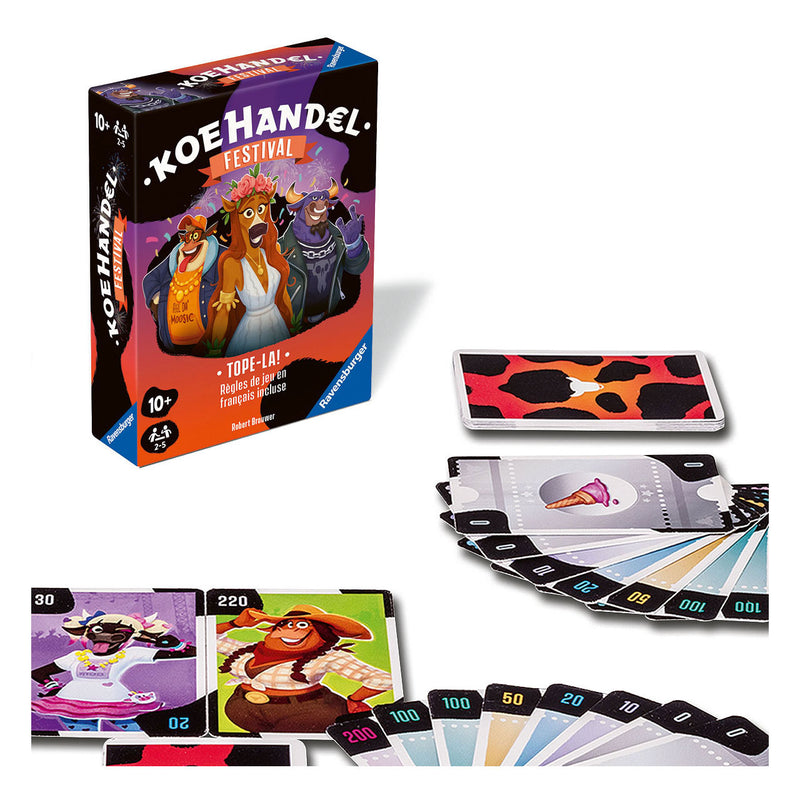 Afbeelding laden in galerijviewer, Ravensburger koehandel festival kaartspel
