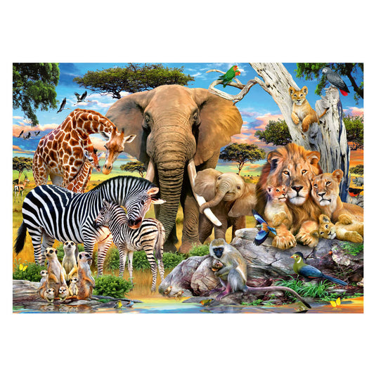 Ravensburger puzzel baby love - legpuzzel - 500 large format stukjes