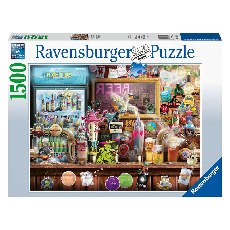 Afbeelding laden in galerijviewer, Ravensburger Legpuzzel Ambachtelijke Bieren, 1500st.
