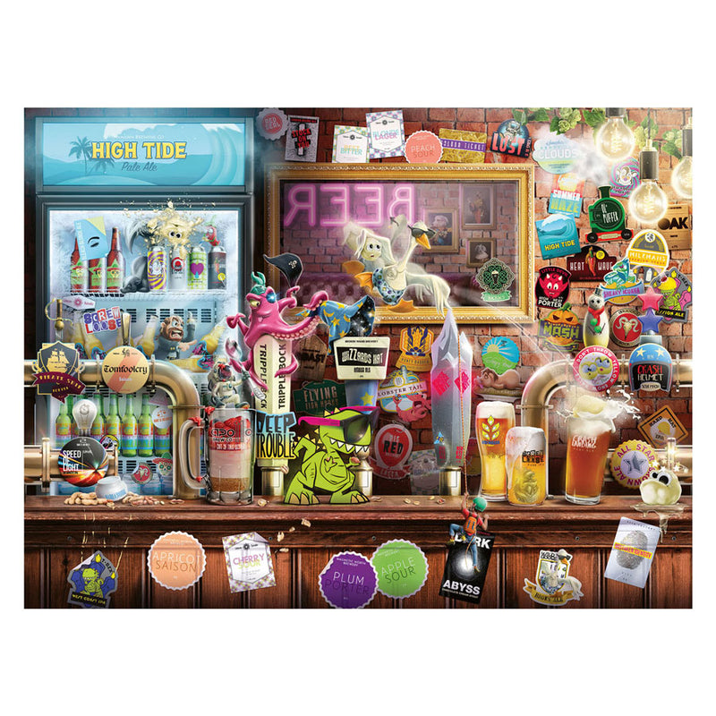 Afbeelding laden in galerijviewer, Ravensburger Legpuzzel Ambachtelijke Bieren, 1500st.
