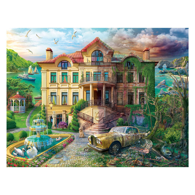 Afbeelding laden in galerijviewer, Ravensburger legpuzzel landhuis door de tijd heen, 2000st.
