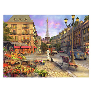 Ravensburger puzzel wandeling door parijs - legpuzzel - 500 stukjes