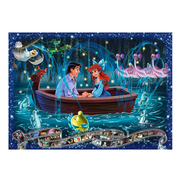 Afbeelding laden in galerijviewer, Ravensburger legpuzzel disney de kleine zeemeermin, 1000st.

