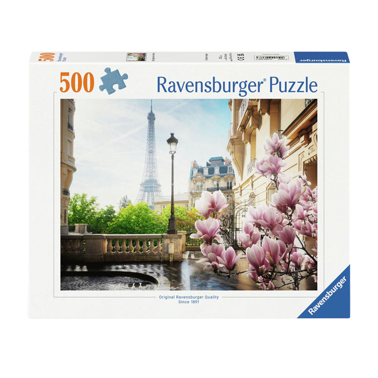 Afbeelding laden in galerijviewer, Ravensburger legpuzzel lente in parijs - 500st.
