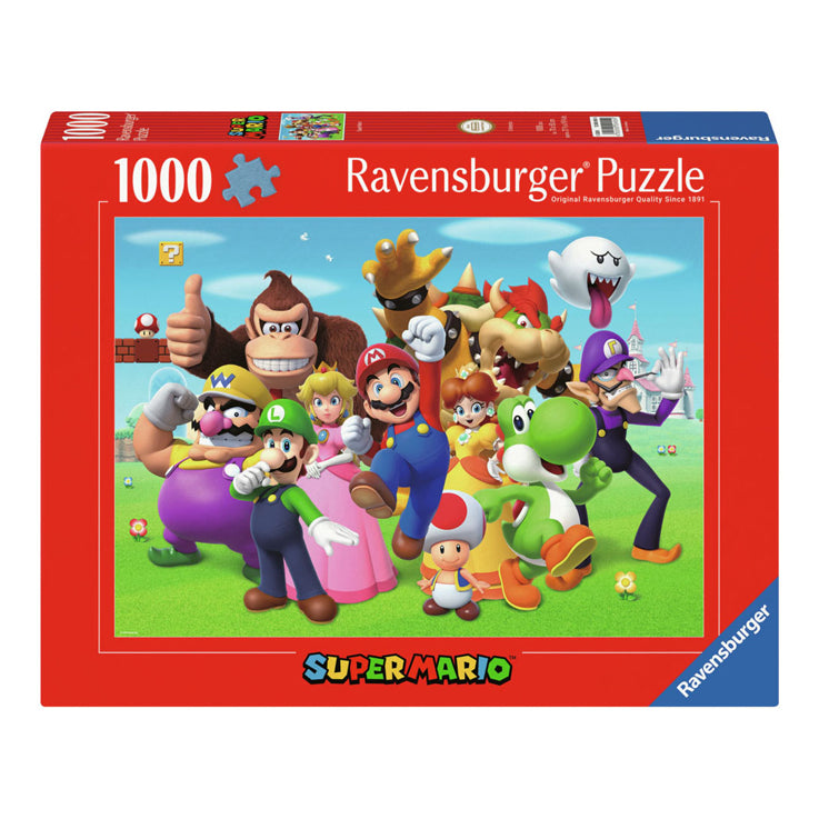 Afbeelding laden in galerijviewer, Ravensburger legpuzzel super mario, 1000st.
