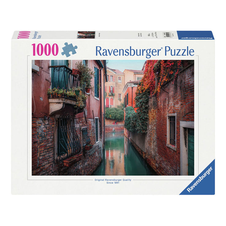 Afbeelding laden in galerijviewer, Ravensburger legpuzzel herfst in venetie, 1000st.
