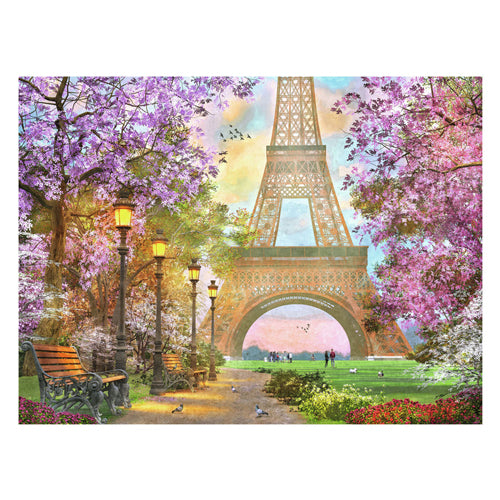 Afbeelding laden in galerijviewer, Ravensburger puzzel parijs liefde - 1500 stukjes legpuzzel.
