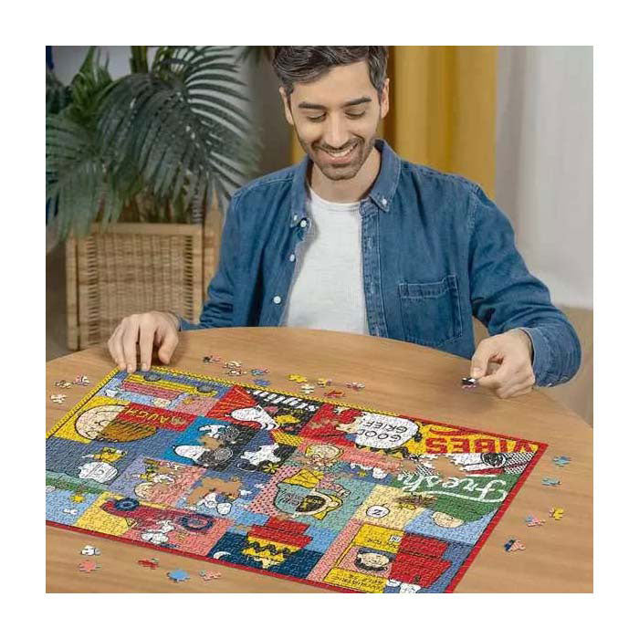 Afbeelding laden in galerijviewer, Ravensburger legpuzzel peanuts moment, 1000st.
