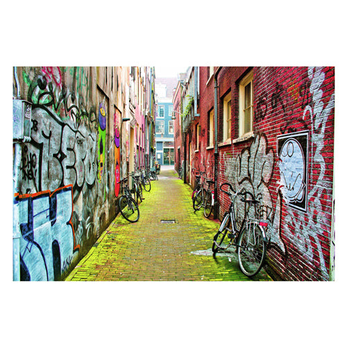 Afbeelding laden in galerijviewer, Ravensburger puzzel street in amsterdam - legpuzzel - 3000 stukjes
