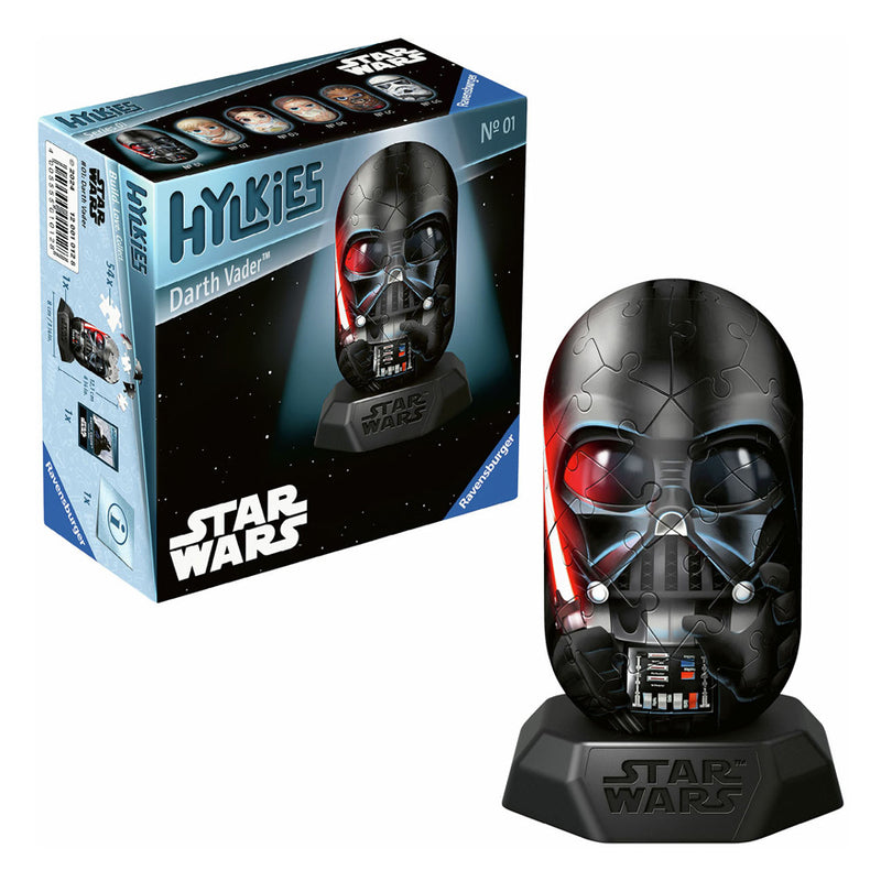 Afbeelding laden in galerijviewer, Ravensburger 3d puzzel hylkies star wars darth vader, 54st.

