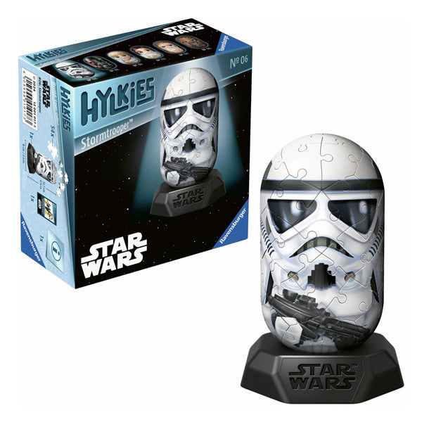 Afbeelding laden in galerijviewer, Ravensburger 3d puzzel hylkies star wars stormtrooper, 54st.
