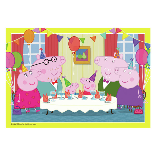 Afbeelding laden in galerijviewer, Ravensburger puzzel peppa pig 2x12pcs
