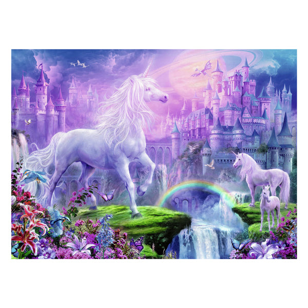 Afbeelding laden in galerijviewer, Ravensburger legpuzzel xxl koninkrijk van de eenhoorns, 100st.
