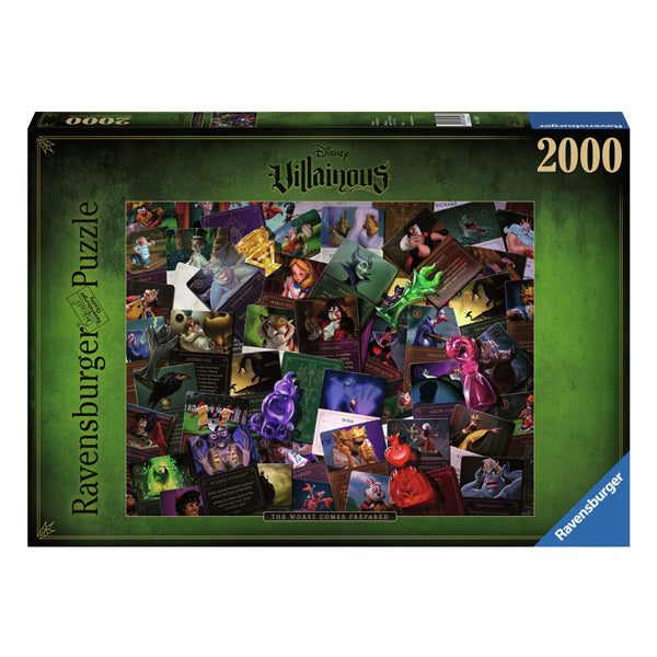 Afbeelding laden in galerijviewer, Ravensburger legpuzzel villainous: all villains, 2000st.
