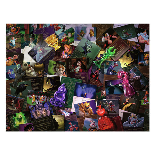 Afbeelding laden in galerijviewer, Ravensburger legpuzzel villainous: all villains, 2000st.
