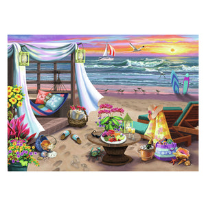 Ravensburger puzzel strandavond - legpuzzel - 500 stukjes