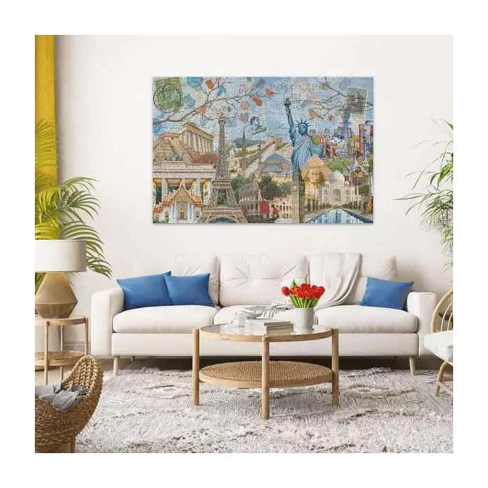 Afbeelding laden in galerijviewer, Ravensburger puzzel big city collage - legpuzzel - 5000 stukjes
