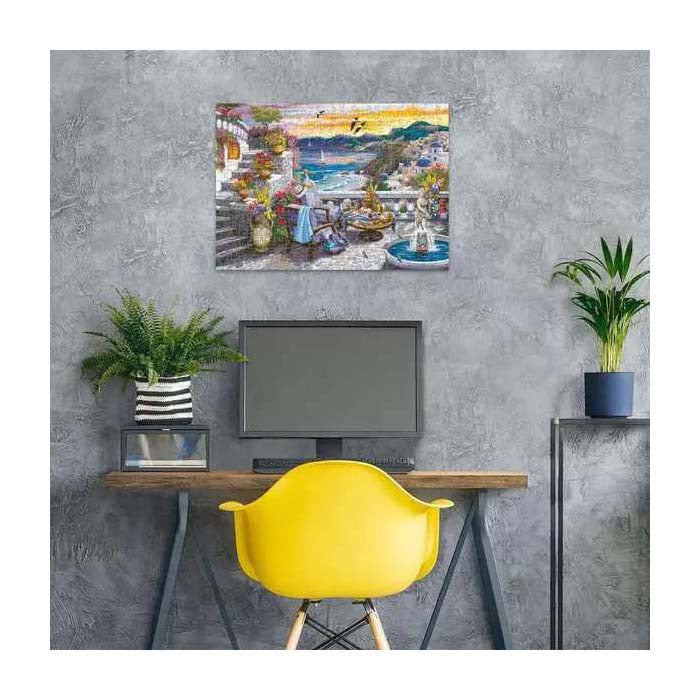 Afbeelding laden in galerijviewer, Ravensburger puzzel santorini sunset - legpuzzel - 300 large format stukjes
