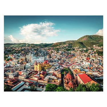 Ravensburger legpuzzel koloniale stad guanajuato in mexico, 2000st.