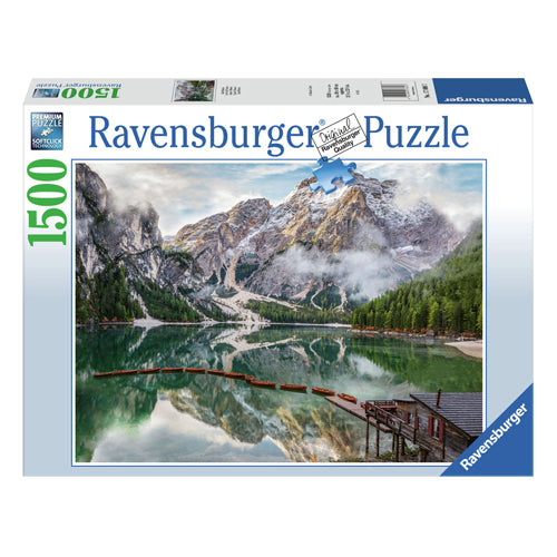 Afbeelding laden in galerijviewer, Ravensburger Legpuzzel Italian Landscapes Lake Braies, 1500st.
