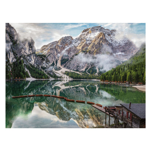Afbeelding laden in galerijviewer, Ravensburger Legpuzzel Italian Landscapes Lake Braies, 1500st.
