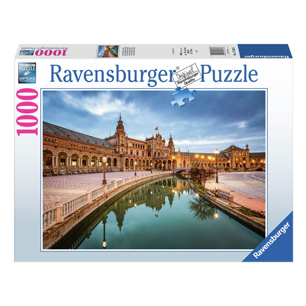 Afbeelding laden in galerijviewer, Ravensburger Legpuzzel Spanish Landscapes Sevilla, 1000st.
