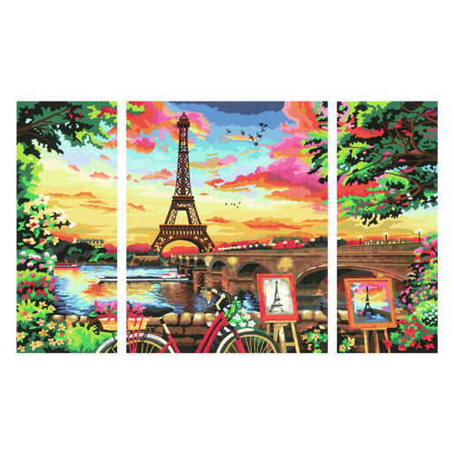 Afbeelding laden in galerijviewer, Ravensburger creart schilderen op nummer - paris reflections
