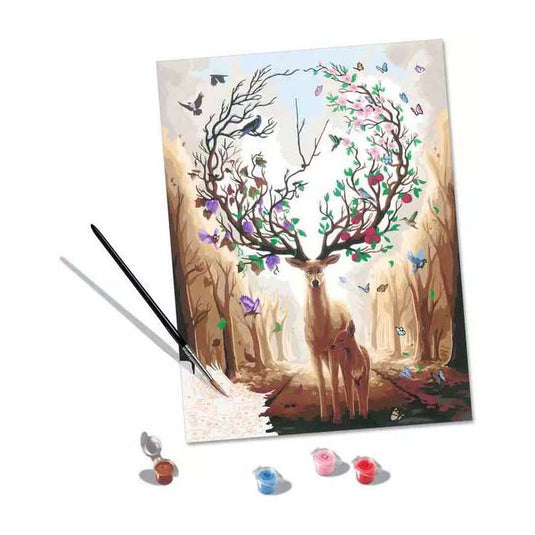 Ravensburger creart schilderen op nummer - magnificent encounter