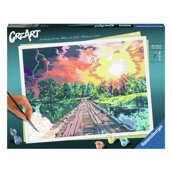 Afbeelding laden in galerijviewer, Ravensburger creart schilderen op nummer - magical light
