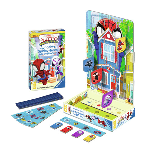 Afbeelding laden in galerijviewer, Ravensburger spidey- team pocketspel
