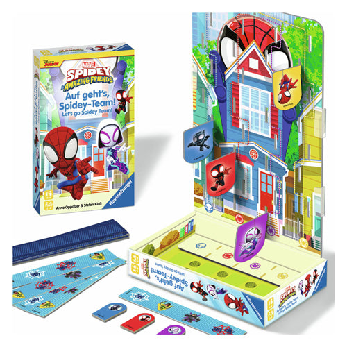 Afbeelding laden in galerijviewer, Ravensburger spidey- team pocketspel
