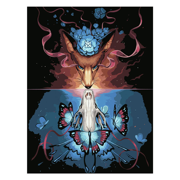 Afbeelding laden in galerijviewer, Ravensburger creart schilderen op nummer - beautiful death

