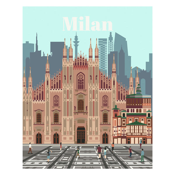Afbeelding laden in galerijviewer, Ravensburger creart schilderen op nummer - colorful milan
