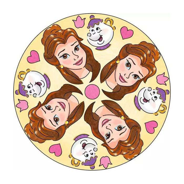Afbeelding laden in galerijviewer, Ravensburger midi mandala-designer disney princess
