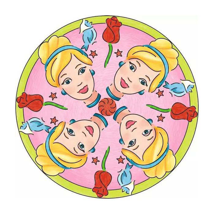 Afbeelding laden in galerijviewer, Ravensburger midi mandala-designer disney princess
