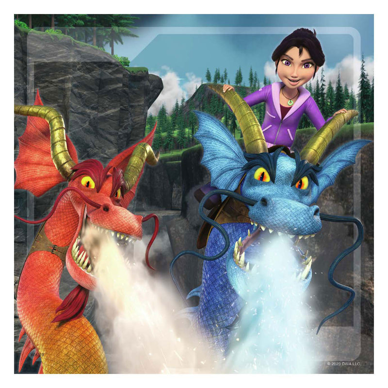 Afbeelding laden in galerijviewer, Ravensburger dragons the nine realms legpuzzel, 3x49st.

