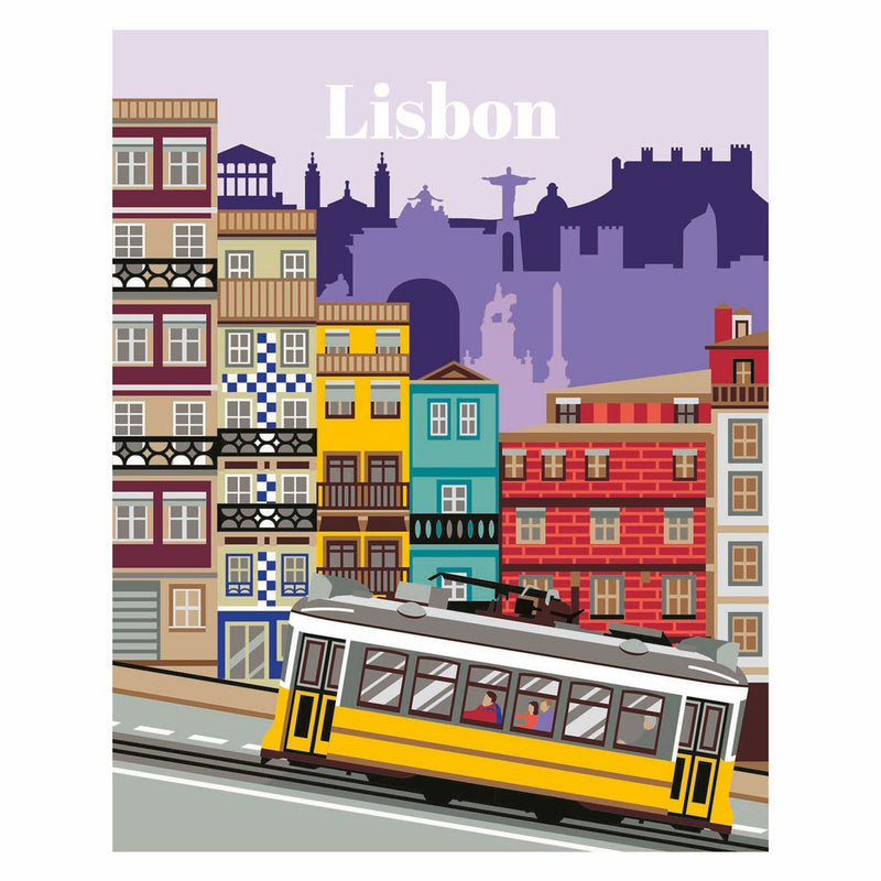 Afbeelding laden in galerijviewer, Ravensburger creart schilderen op nummer - lissabon
