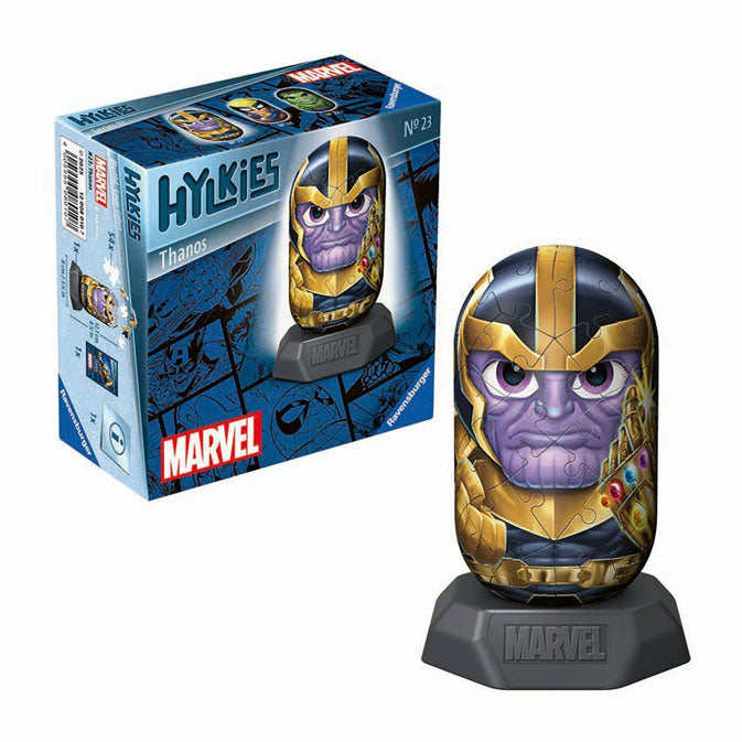 Afbeelding laden in galerijviewer, Ravensburger 3d puzzel hylkies marvel thanos, 54st.
