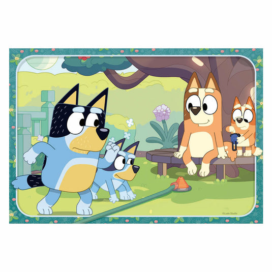 Ravensburger puzzel bluey 2x12 stukjes